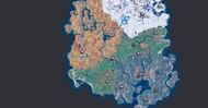 All Cash Register locations in Chapter 4 Season 2 (Image via Fortnite.GG)
